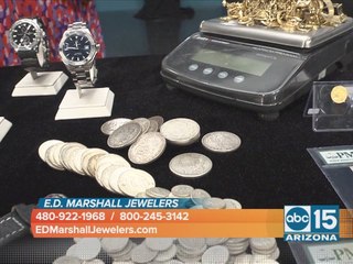 Learn more about the value of watches and coins with E.D. Marshall Jewelers