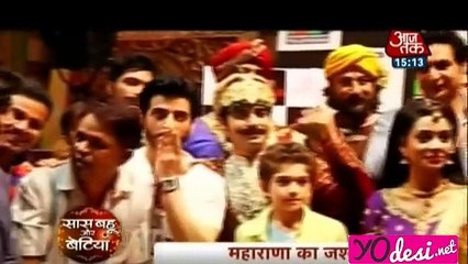 Reporters last shoot day - Rajeev Khandelwal , Anikta Bhargava , Megha Chatterjee, Bikramjeet Kanwarpa, Karitika kamra , Puru chibber - Saas Bahu Aur Betiyan 7th October 2015 Part 3