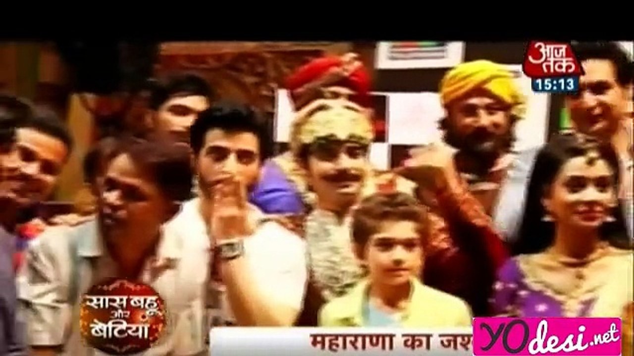 Reporters last shoot day - Rajeev Khandelwal , Anikta Bhargava , Megha Chatterjee, Bikramjeet Kanwarpa, Karitika kamra , Puru chibber - Saas Bahu Aur Betiyan 7th October 2015 Part 3