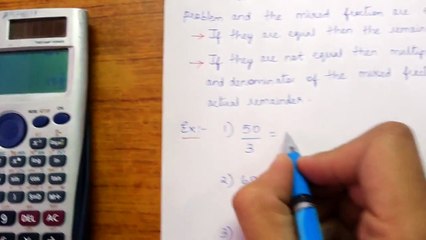 How to calculate a Mod b for multiples of 5 in Casio