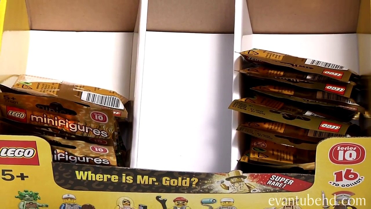 The Hunt for MR. GOLD PART 4 BE THE GOLD! LEGO Series 10 Minifigure Unboxing #bethegold
