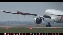 Crosswind landings airbus A380 at Kastrup(CPH EKCH)
