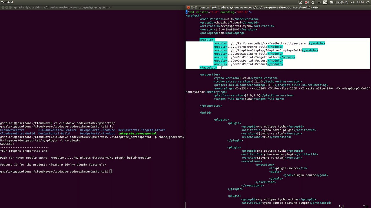 CloudWave: DevOps Portal integration tutorial