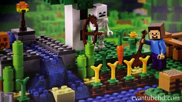 LEGO MINECRAFT Set 21114 THE FARM Unboxing, Review, Time Lapse Build