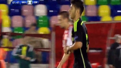 Georgia 2-5 Spain All Goals and Highlights Euro Qualification Sub21 07.10.2015