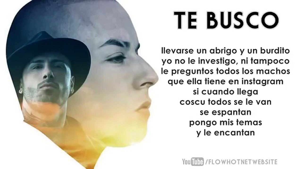 Te Busco - Nicky Jam ft Cosculluela (Con Letra) Reggaeton  2015