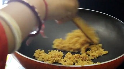 Durga Puja Recipe  Narkeler Naru (Sweet Coconut Dumplings)