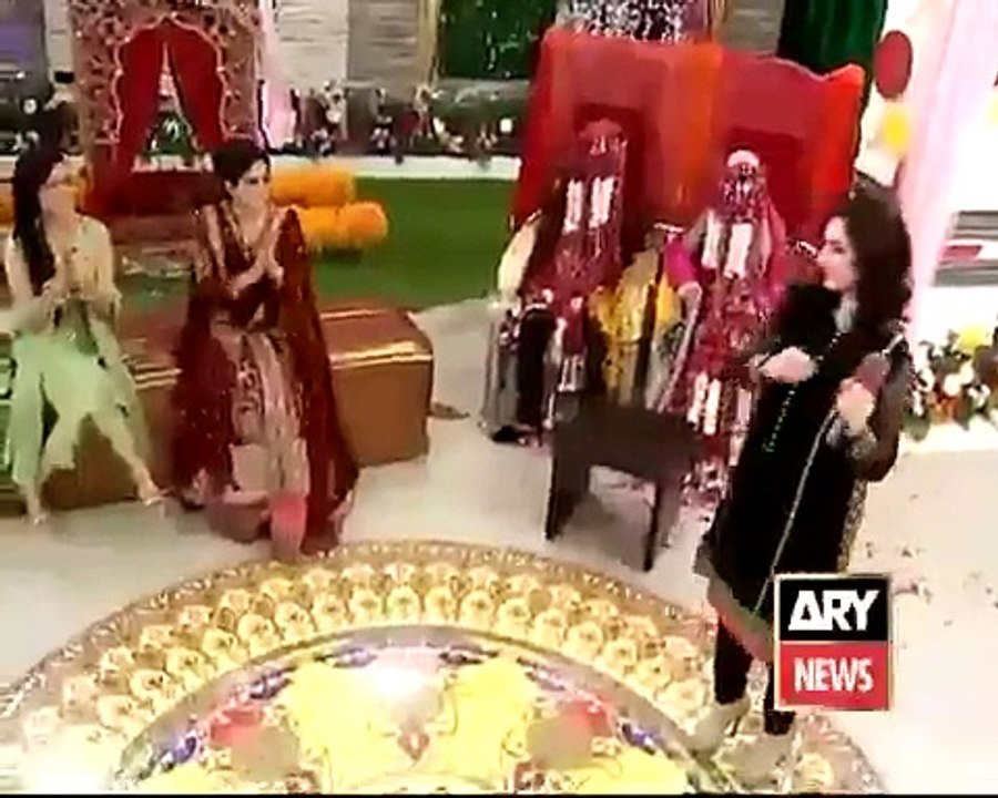 muskan jay song gidhe wich (the morning show at ary news