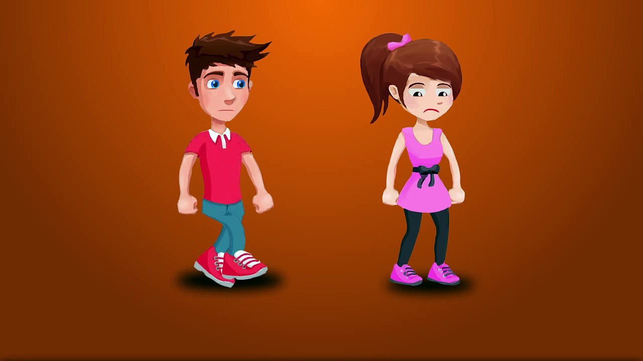 Simple character animation for children preview