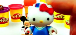 Play-Doh Surprise Eggs! Mickey & Minnie Mouse Sesame Street Hello Kitty Cars 2 Spongebob FluffyJet [Full Episode]