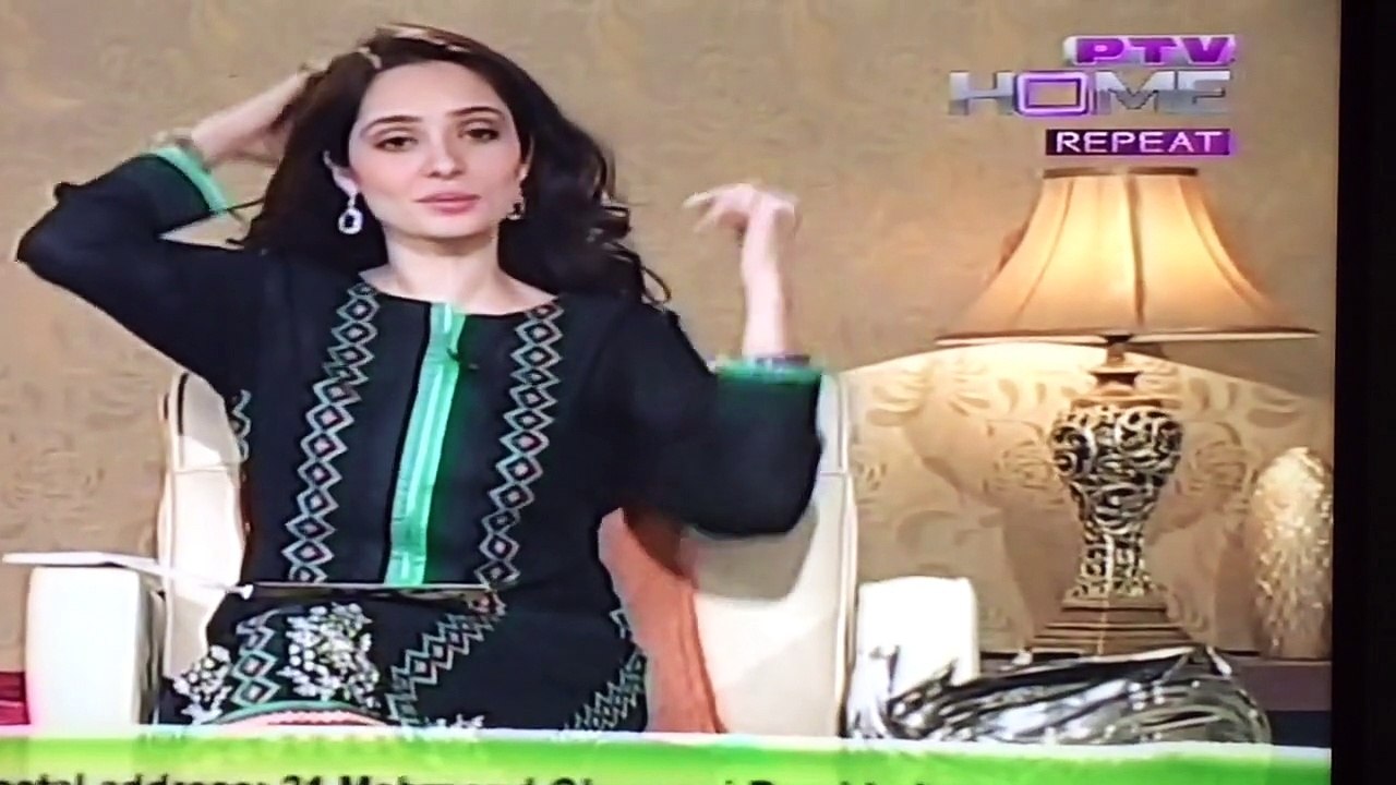 muskan jay morning with juggan qazim at ptv home
