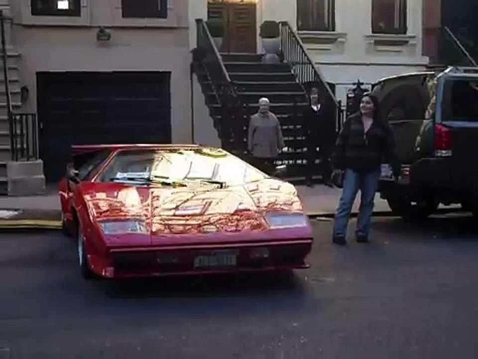 Lamborghini Countach Epic Parking Garage Fail