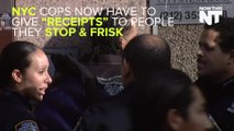 Cops Are Now Required To Issue Stop-And-Frisk 