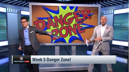 'NFL Fantasy Live': Week 5 Danger Zone