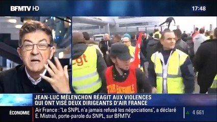 Beur FM - Jean-Luc Mélenchon se fâche sur l'antenne de BFM T