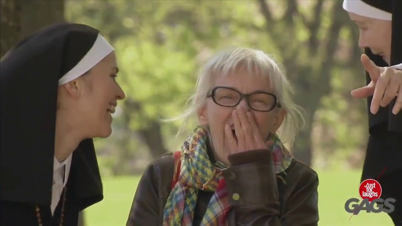 Flashing Nuns Prank