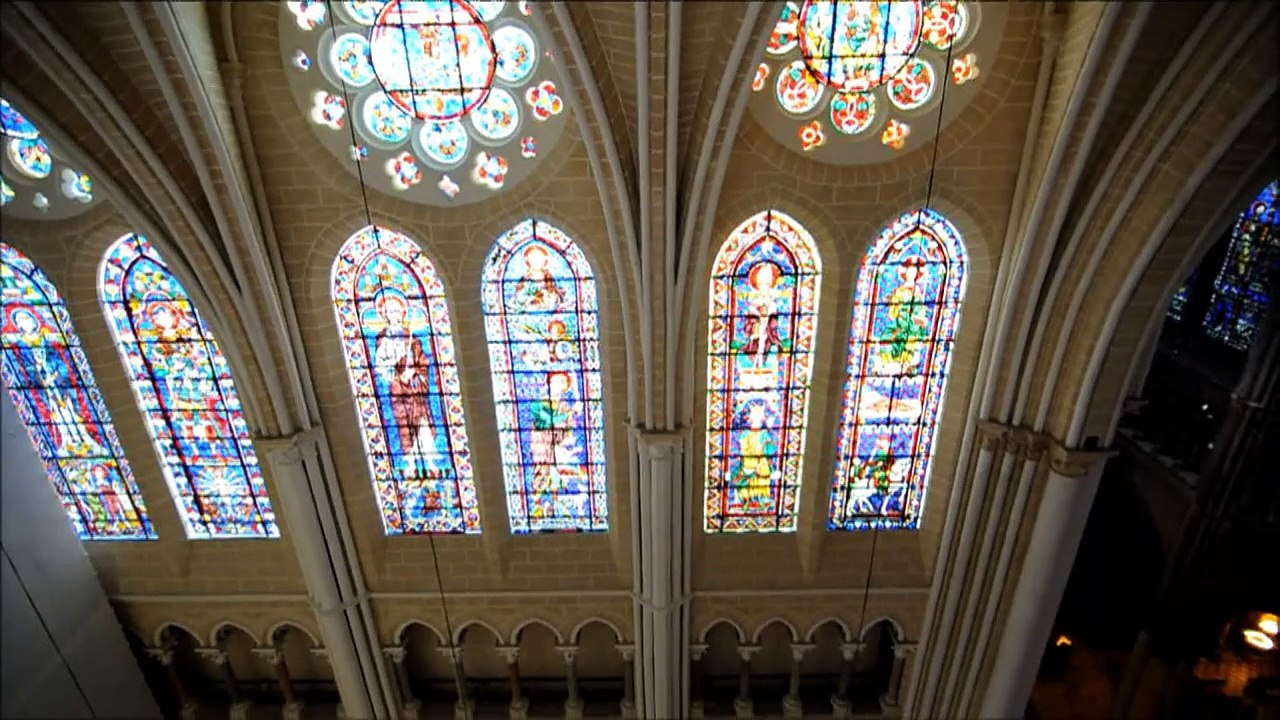La cathédrale de Chartres en pleine restauration