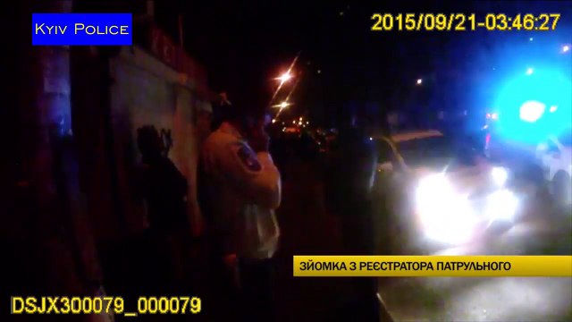 Милиция против Новой Полиции Киев