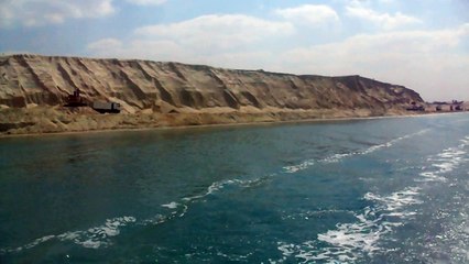 قناة السويس الجديدة الحفر والتكريك فى أبريل 2015