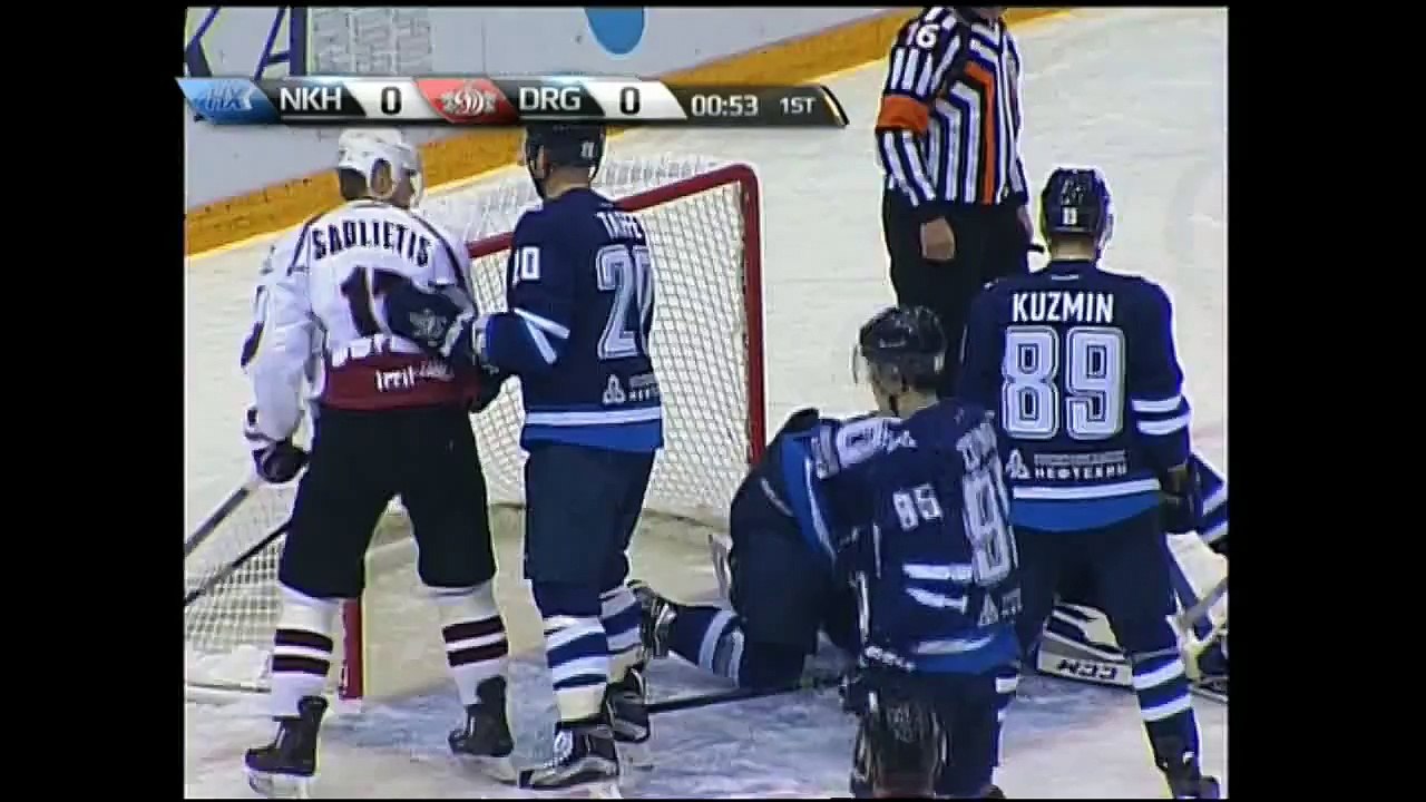 Niznekamsk vs Dinamo Riga Highlights 07.10.2015 RUSSIA: KHL