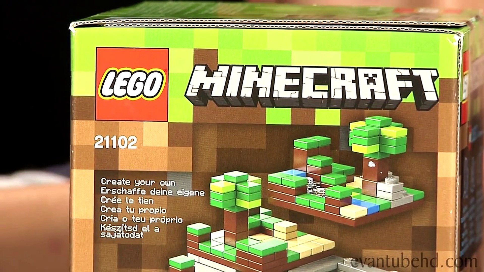 evantubehd lego minecraft
