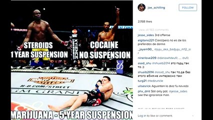 MMA update UFC fighters angry reactions to Nick Diaz 5 year suspension