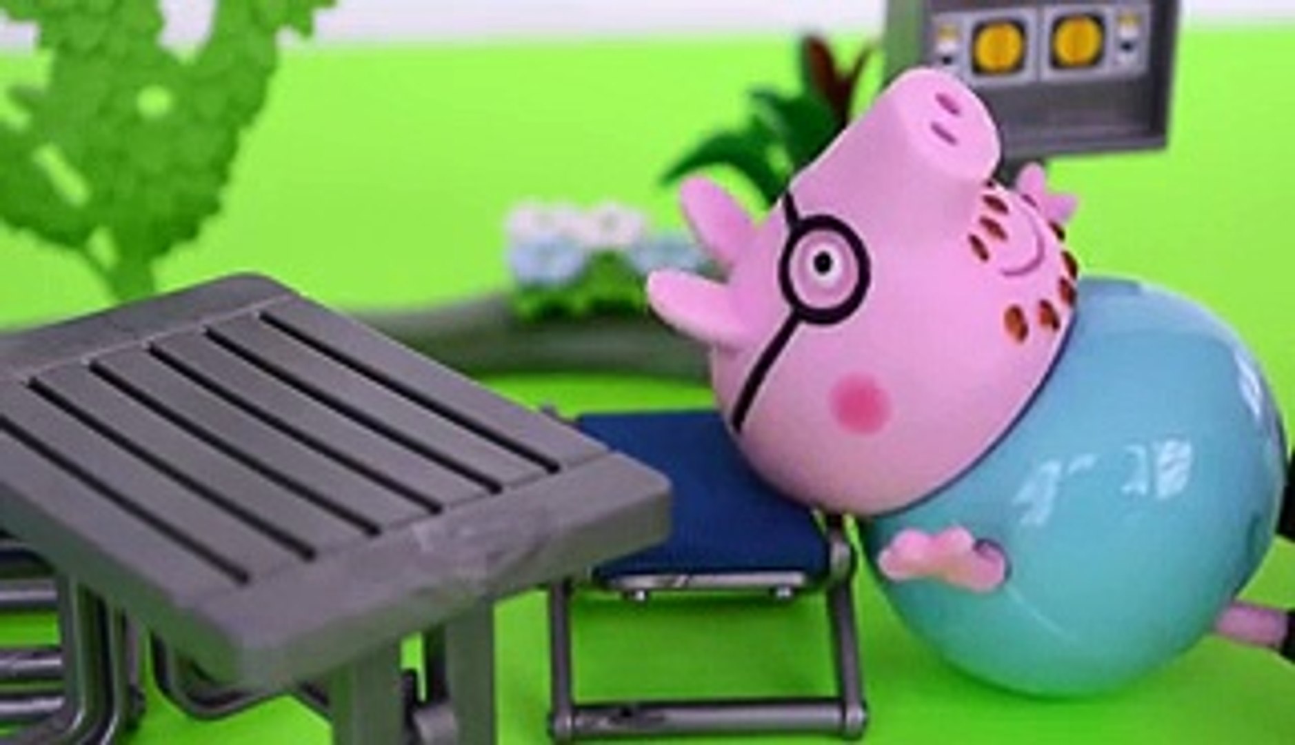 Pig George e Familia Peppa Pig Acampando na Floresta de Barraca Completo Em Portugues [Parte 1]