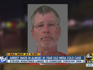 Arrest made in almost 10 year old Mesa cold case