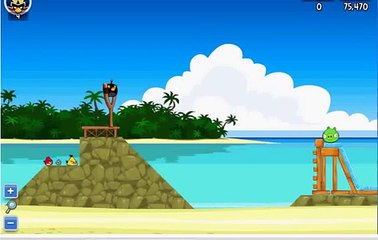 Angry Birds Surf and Turf Level 8 Score 83270