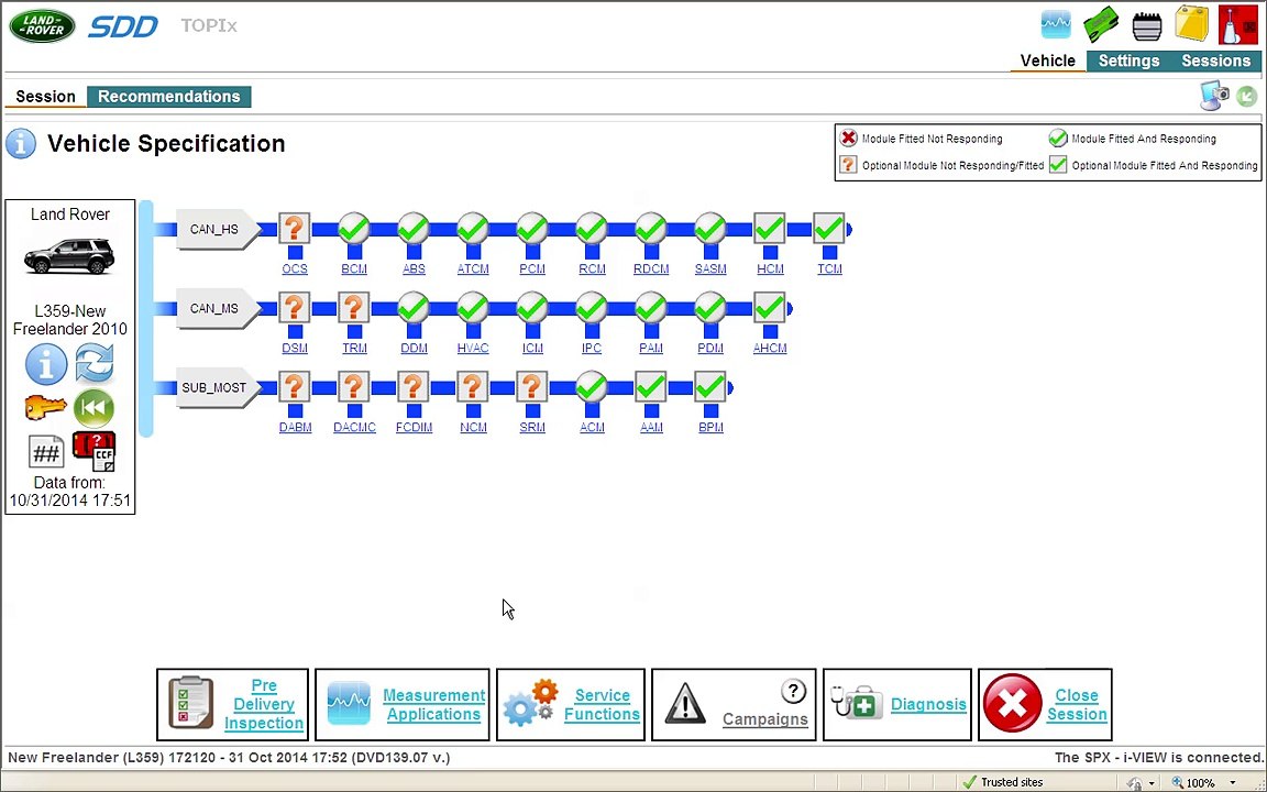 How to use JLR SDD Diagnostic Cable DataLogger Function