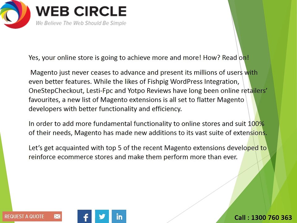 Your Online Store Will Do More than Ever with These Latest Magento Extensions