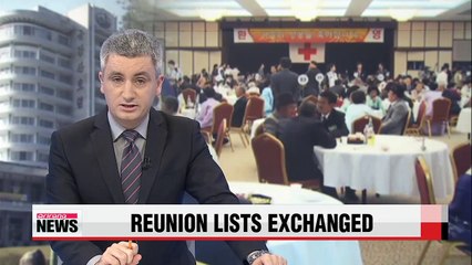 Koreas exchange final lists of 200 families to be reunited this month