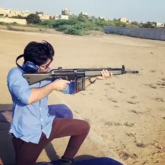 Fire Range, G3 Rifle Training - Pakistan Army