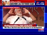 Lalu has insulted Yadavs, says Modi