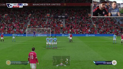 FIFA 16 MANCHESTER UNITED VS MANCHESTER CITY FULL GAMEPLAY [HD+ 60FPS PS4 - XBOX ONE]