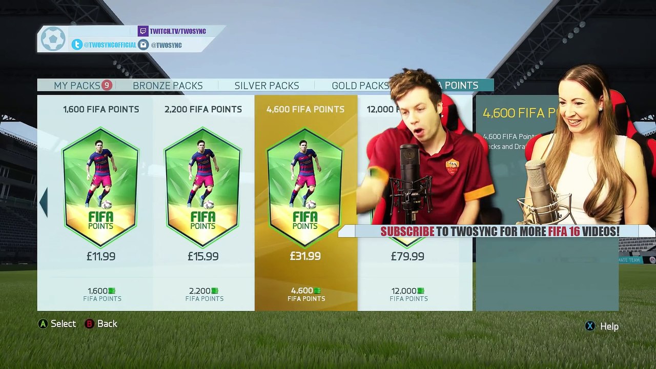 FIFA 16 PACK OPENING - SHE PACKED AND DISCARDED HIM!!
