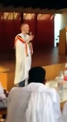 Ethiopian orthodox convert singing in Geez ይወድስዋ መላእክት