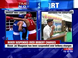 Int'l boxer suspended for taking bribe