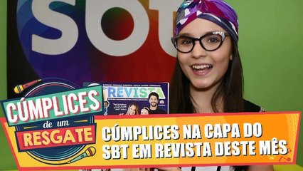 Cúmplices está na capa do SBT em revista desse mês