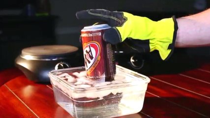 Buzlu Soda Teneke Kutuyu Parçaladı