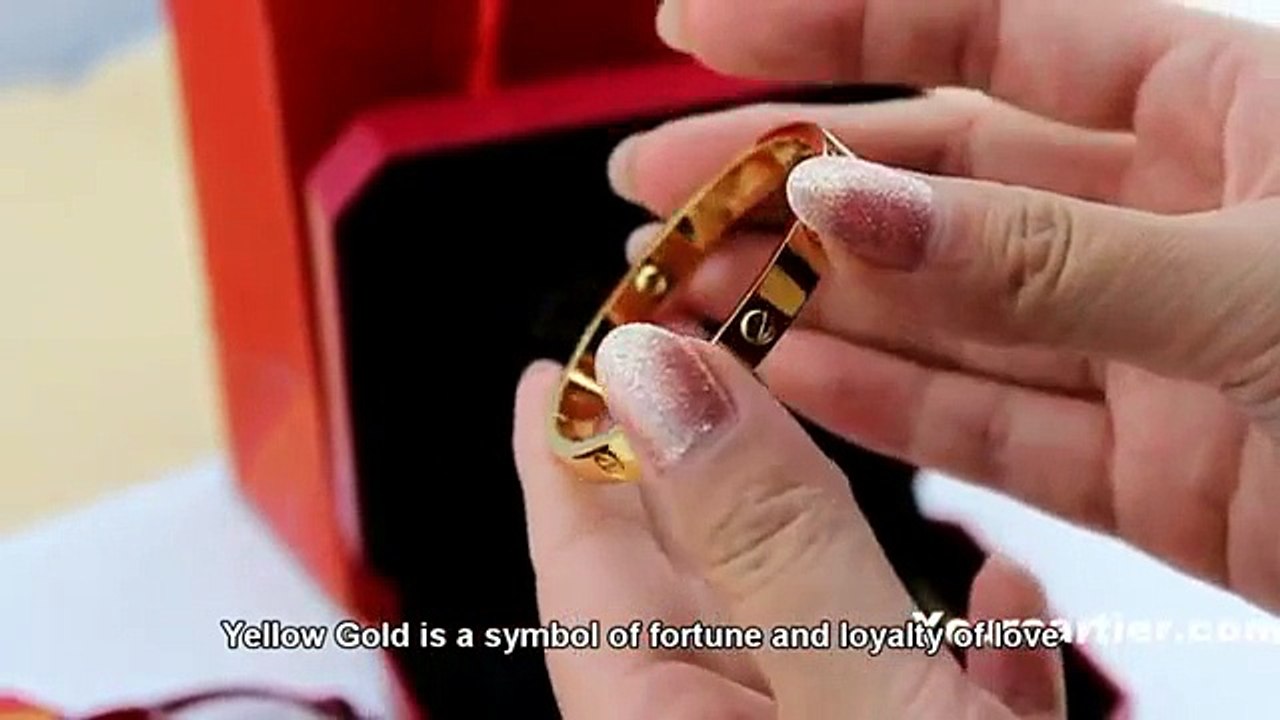 Replica Cartier Love Bracelet Yellow Gold Old Version Screws can be removed Price Fair