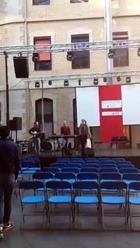 Glorious en répétition avant l'inauguration de l'UCLy Lyon