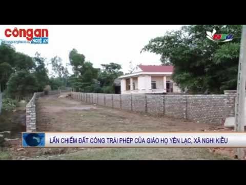 Lấn chiếm đất công trái phép của Giáo họ Yên Lạc, xã Nghi Kiều