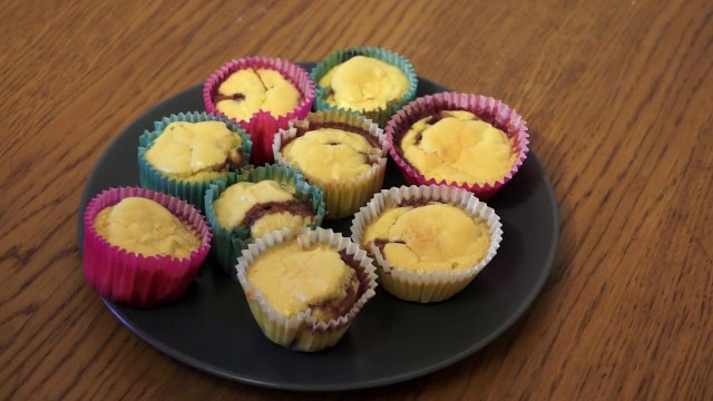 Recette facile et rapide des muffins allégés coco framboise - Clickncook.fr