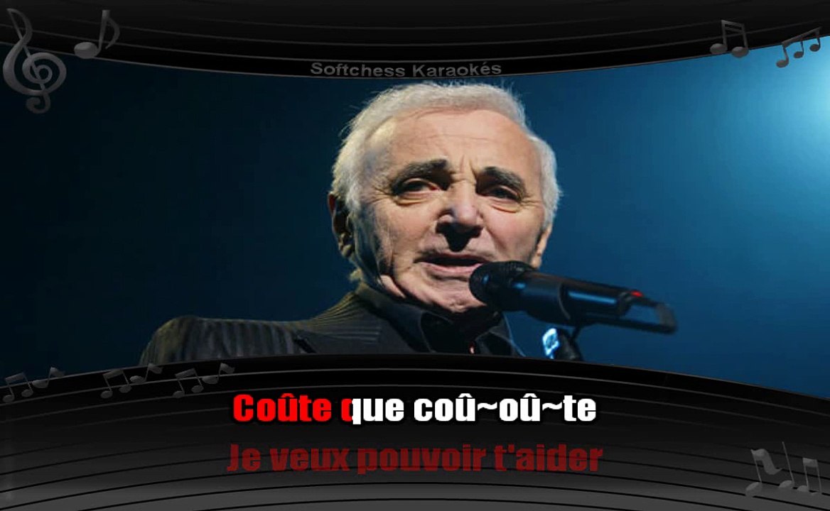 Karaoké Charles Aznavour - Le souffle de ma vie