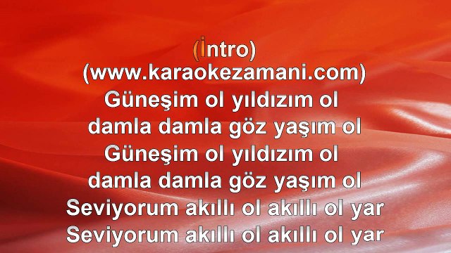 İbrahim Tatlıses - Kim Çeker Seni - 2009 TÜRKÇE KARAOKE