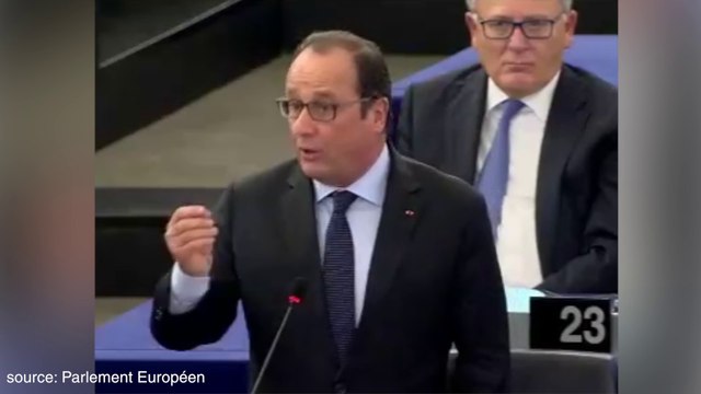 Sortir de l'Europe, de l'euro, et pourquoi pas de la démocratie répond François Hollande à Marine Le Pen