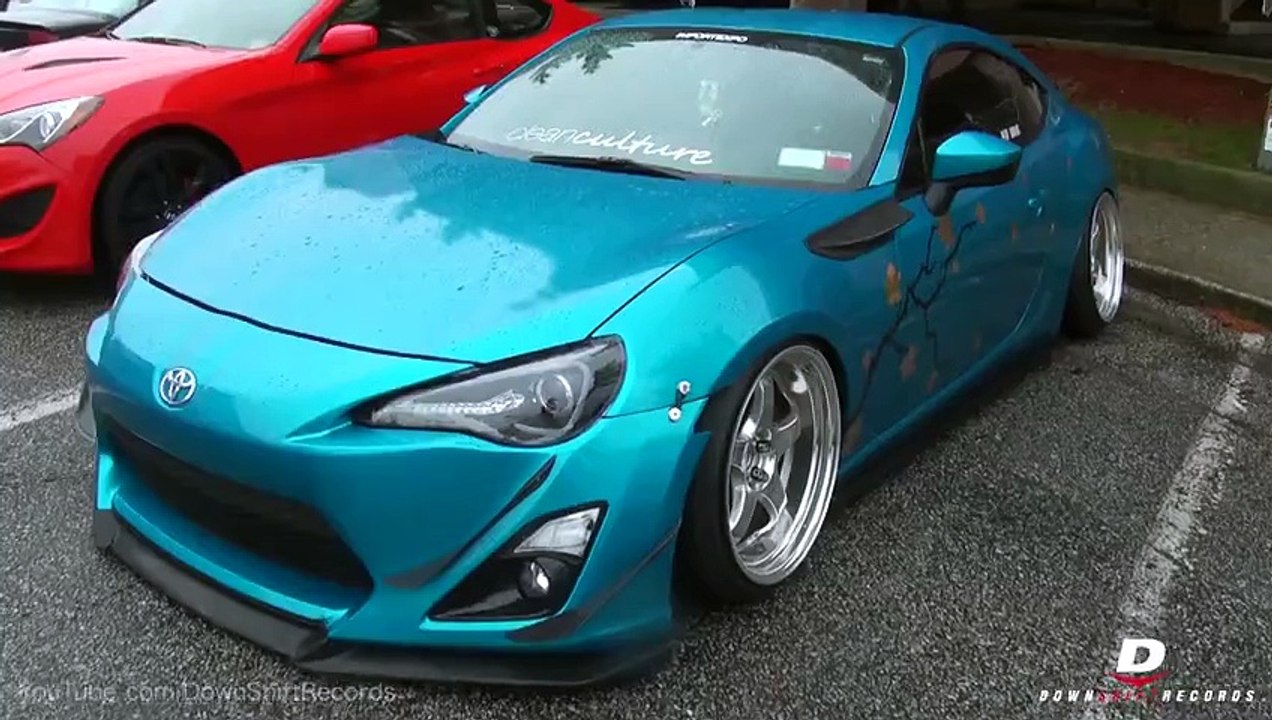 Un burnout avec une Toyota GT86 remarqué
