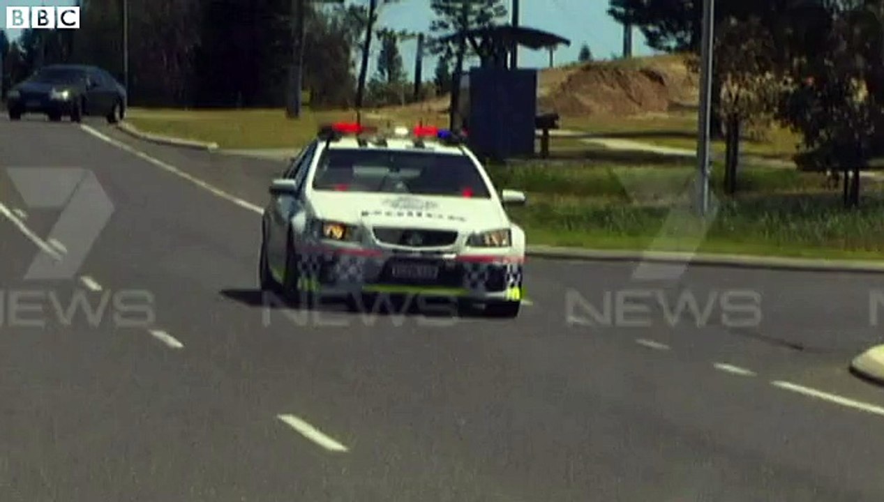 Australia car chase ends in Indian Ocean