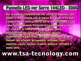 The Best Grow light LED 300W Italy hydroponic cultivation    Luce LED per crescere Piante  144 LED   300W idroponica